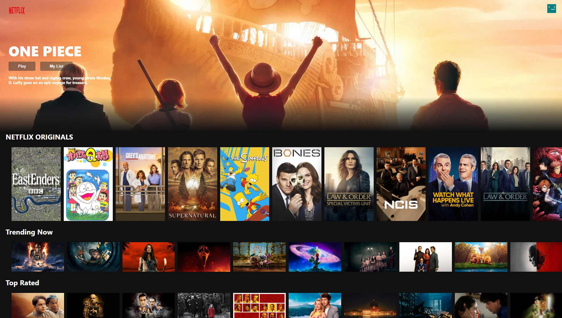 Stored capture of netflix-clone-1a4f2.firebaseapp.com