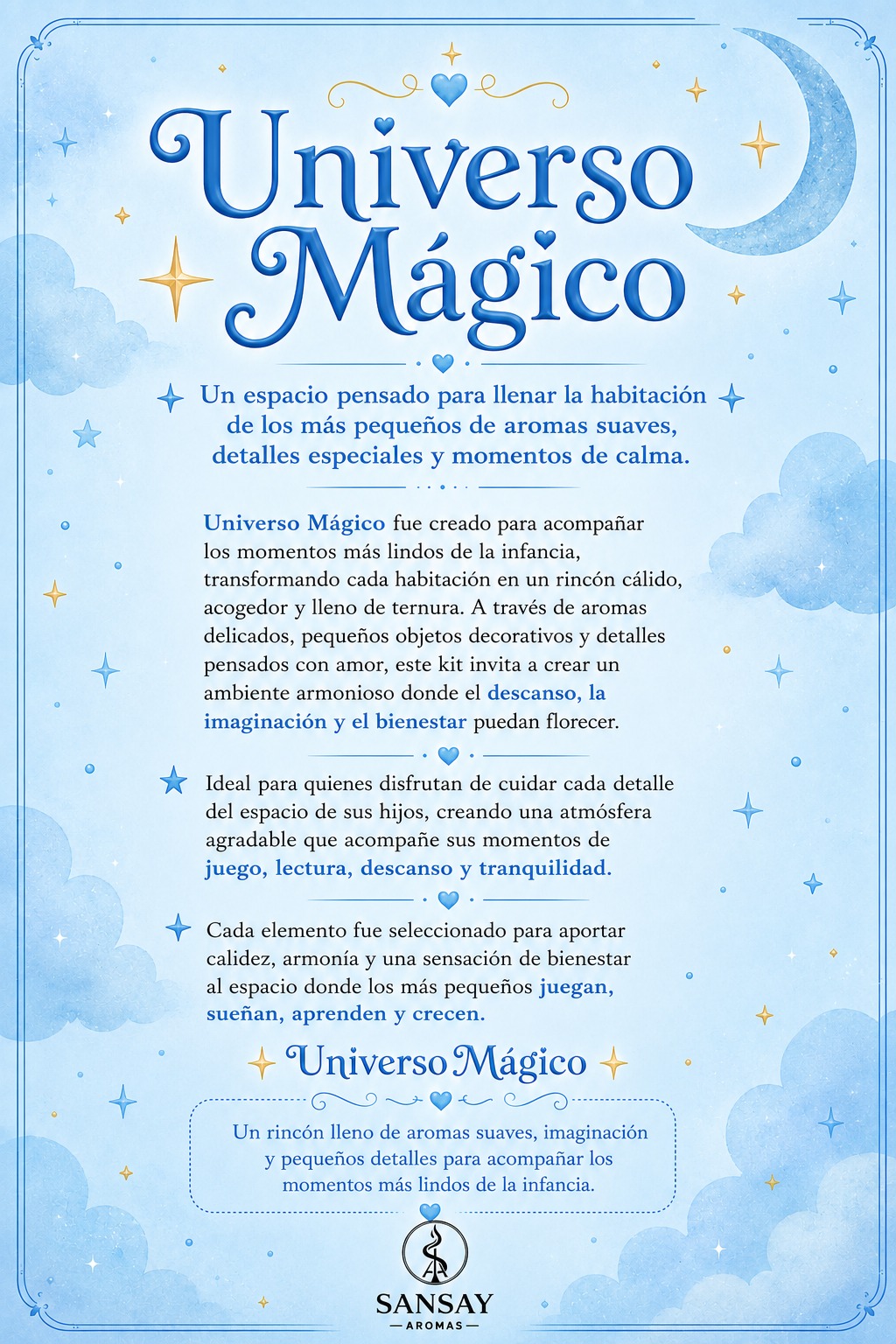 Contenido del Kit Universo M&aacute;gico Edici&oacute;n Celeste