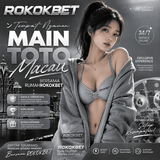 ROKOKBET ン Tempat Nyaman Main Toto Macau Bersama RumahROKOKBET