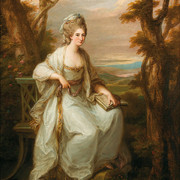 Портрет Анны Лудон миссис Хендерсон 1771