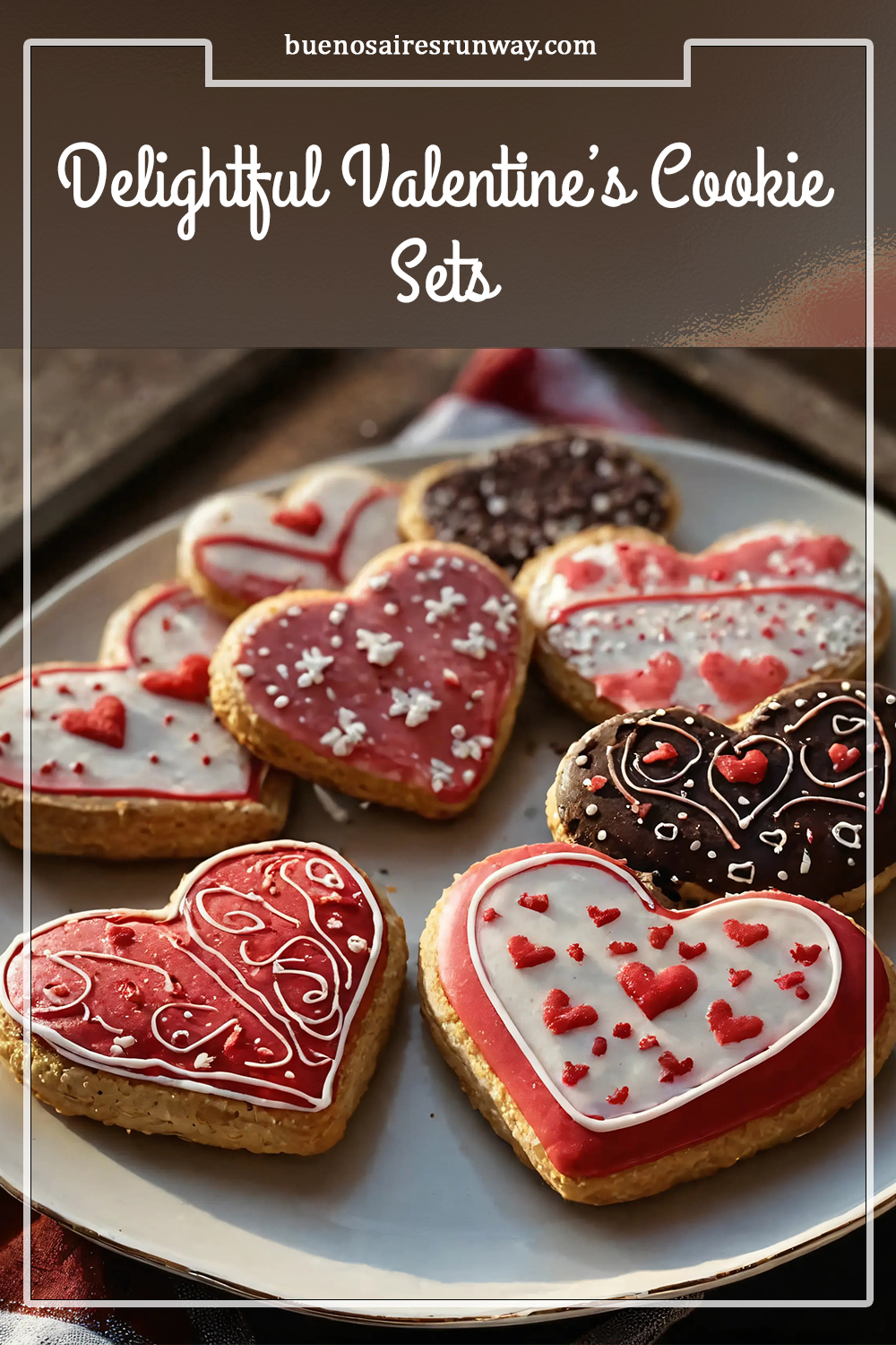 Delightful Valentine's Cookie Sets