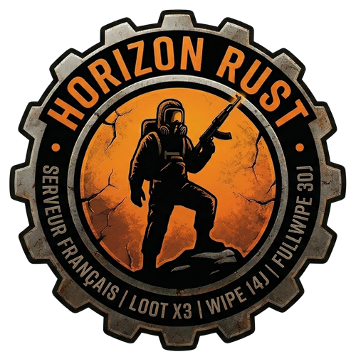 HORIZON RUST FR | x3 Custom | Solo/Duo/Trio/Quad | Wipe Jeudi logo