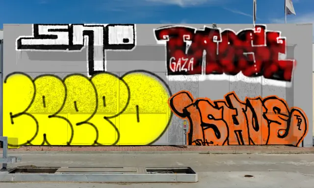 Graffiti artwork by taost