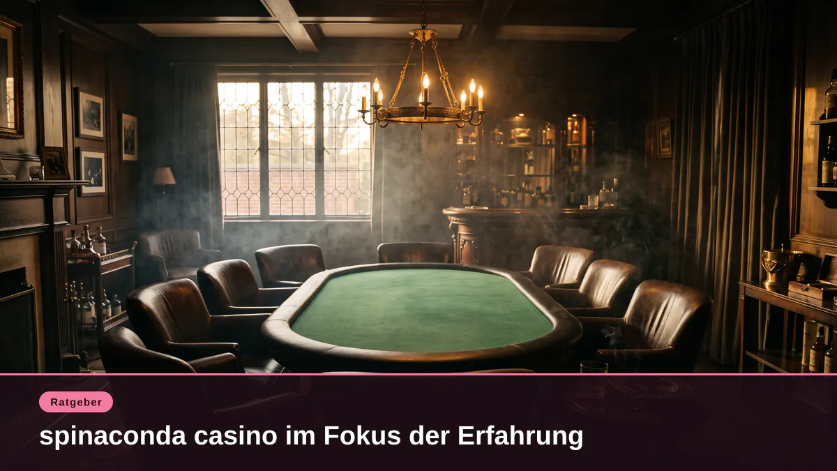 spinaconda casino im Fokus der Erfahrung