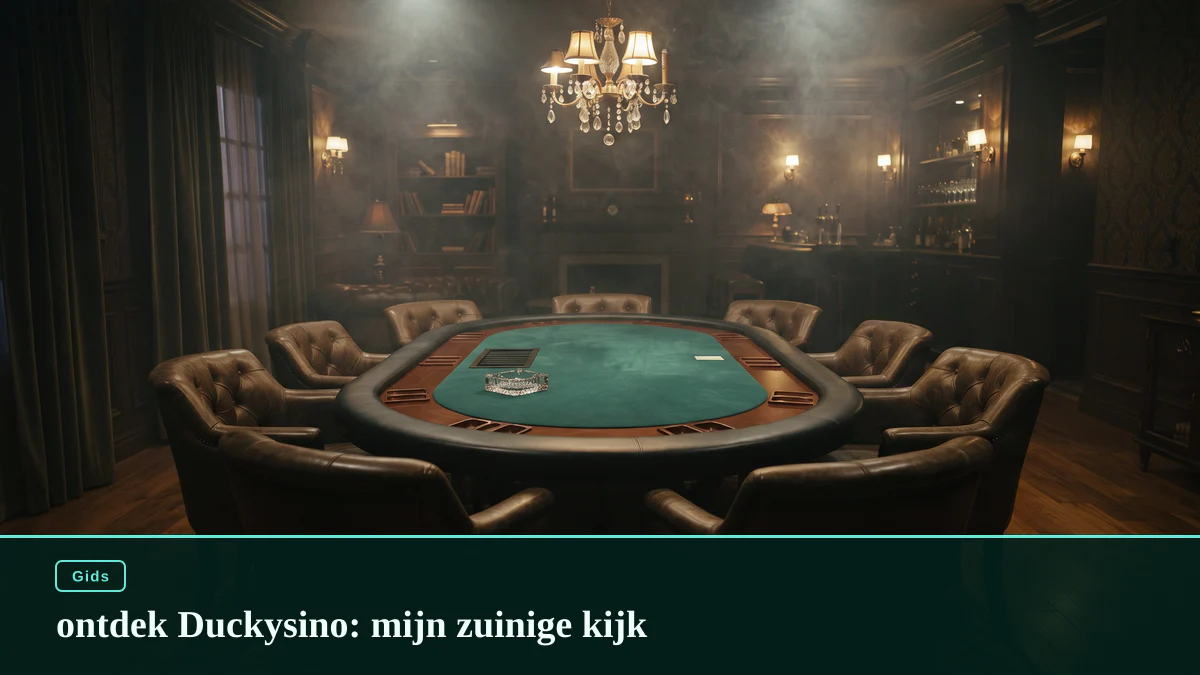 ontdek Duckysino: mijn zuinige kijk