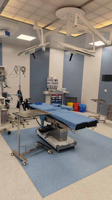 Neurosurgical operation theatre