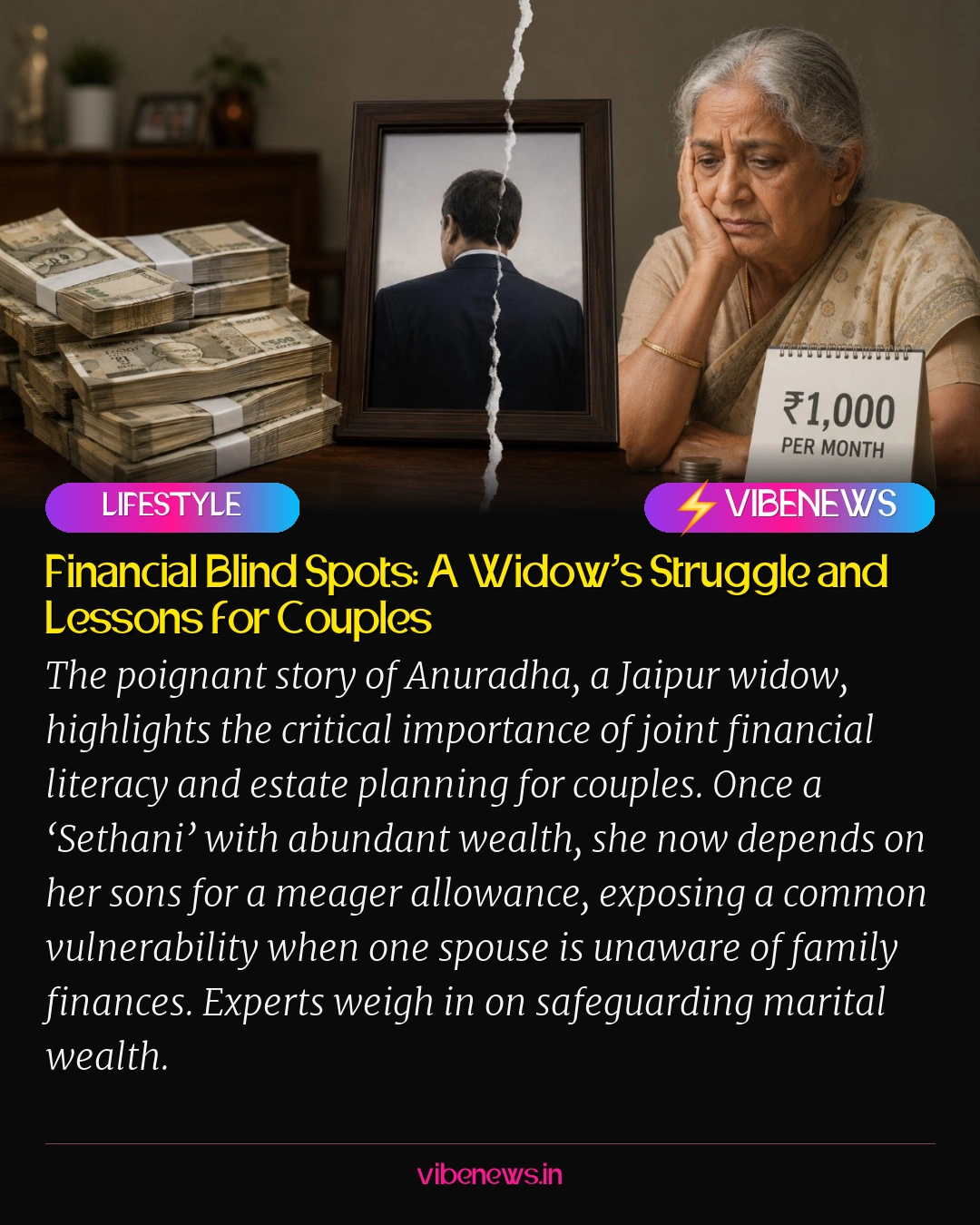 Financial Blind Spots: A Widow’s Struggle and Lessons for Couples