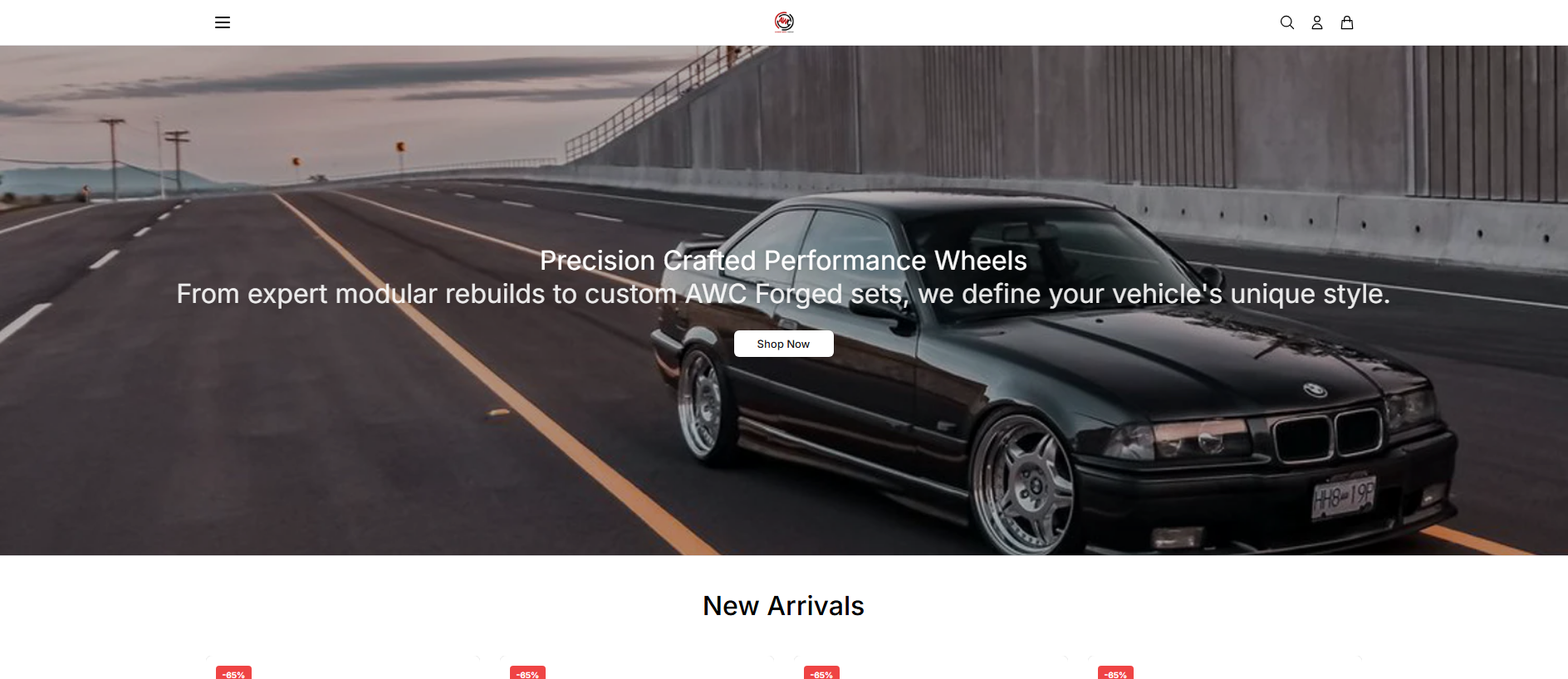 Stored capture of augmentwheelsco.shop