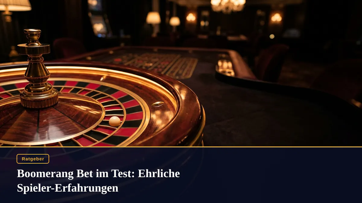 Boomerang Bet im Test: Ehrliche Spieler-Erfahrungen