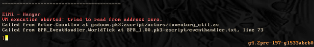 GZDoom Error