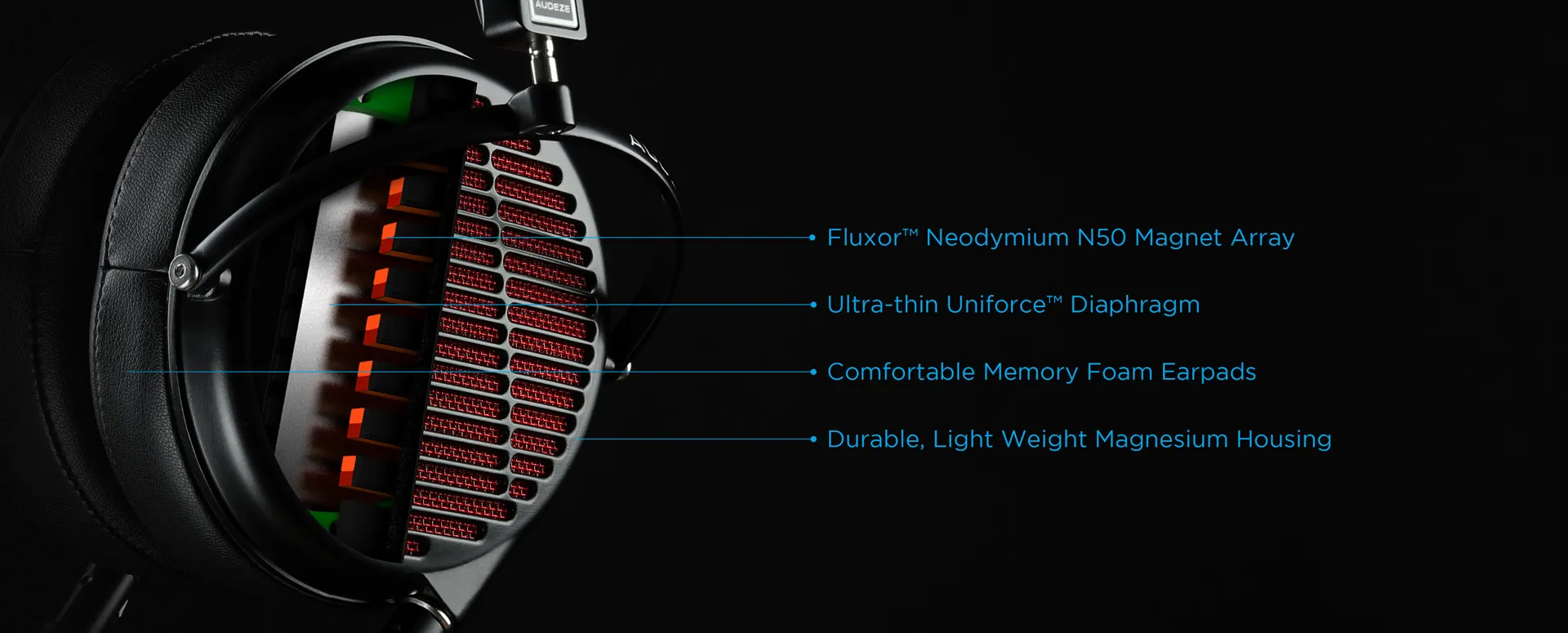 Description image for Audeze LCD-GX Over-Ear Audiophile Gaming Headphones