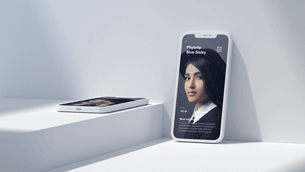 Geometric Mockup | Phone App - 9