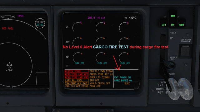MD-11-Level-0-Alert-CARGO-FIRE-TEST-Sim