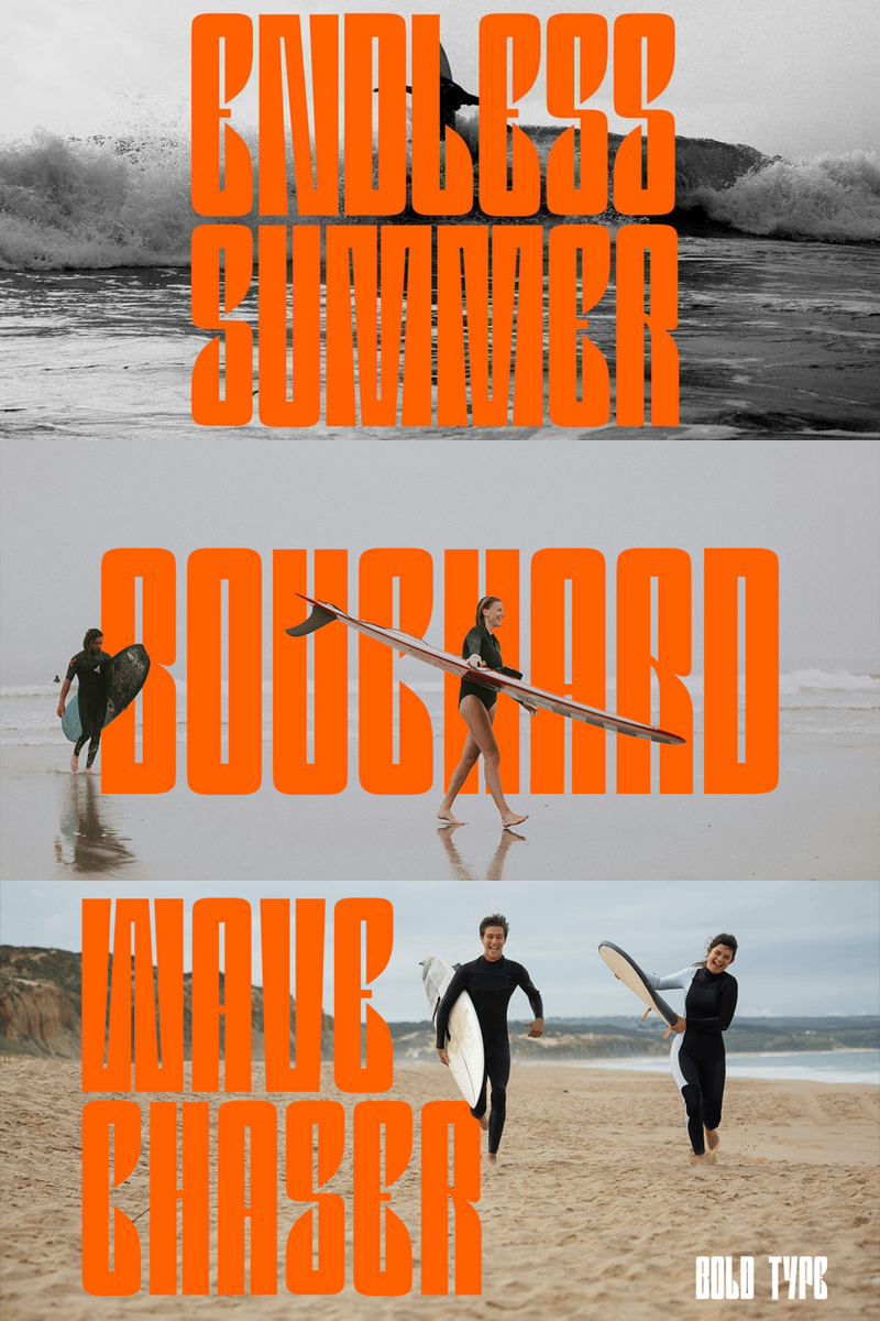 Bouchard: Can This Tech-Inspired Font Redefine Your Brand's Digital Identity, from Dynamic Logos for Emerging Startups to Signature Marks for Modern Lifestyle Blogs?