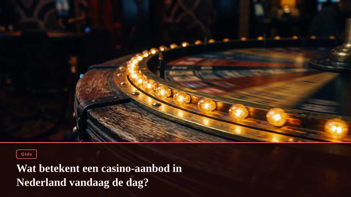 Wat betekent een casino-aanbod in Nederland vandaag de dag?