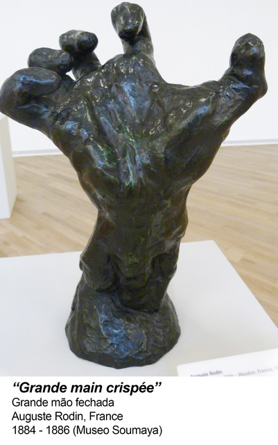 Grande main crispée - Auguste Rodin