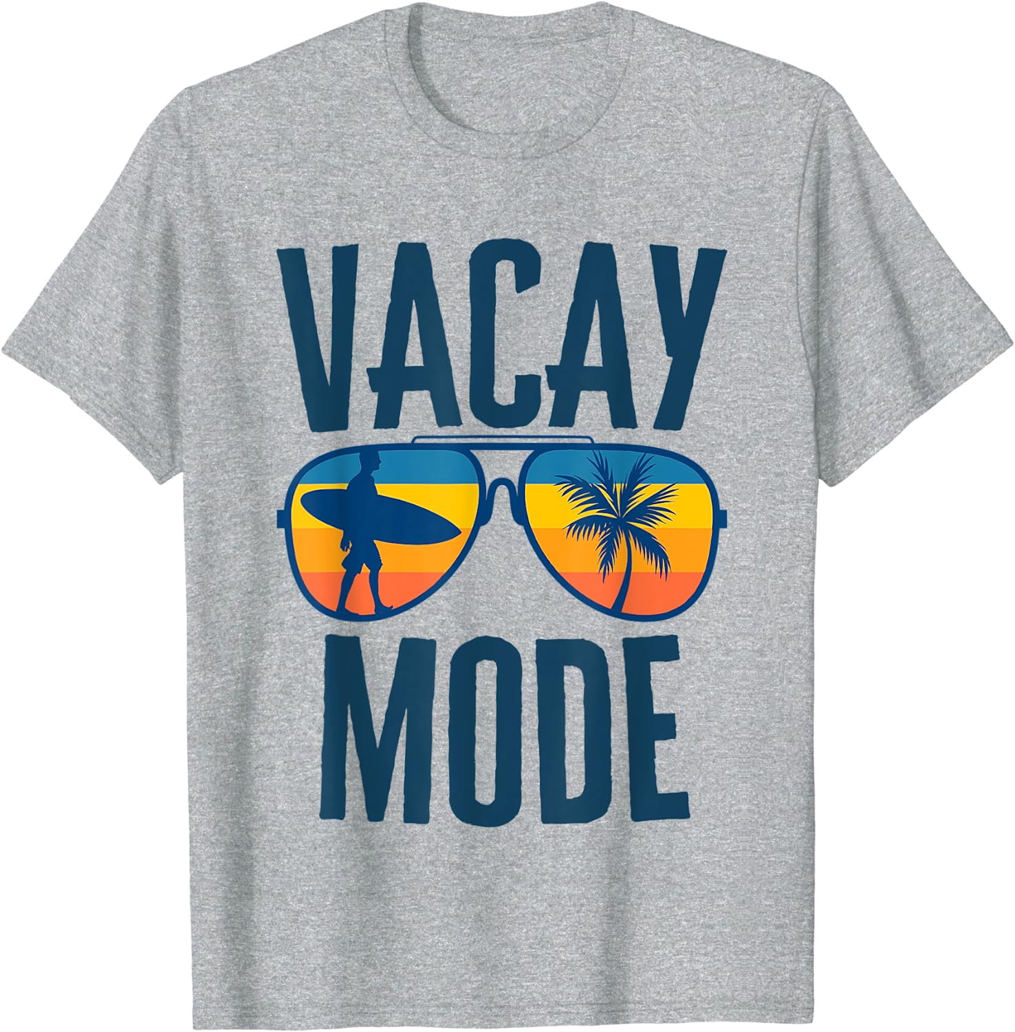 Vacation Beach Summer Trip Vacay Mode Cool Gift Retro Unisex T-Shirt