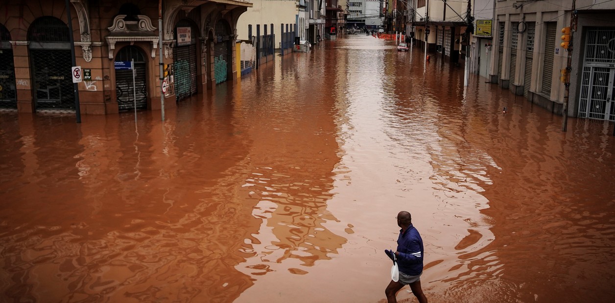Se agravan las inundaciones en el Sur de Brasil: ya hay 60 muertos