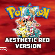Pokémon Aesthetic Red Version