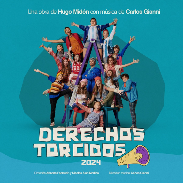 Póster de Derechos torcidos