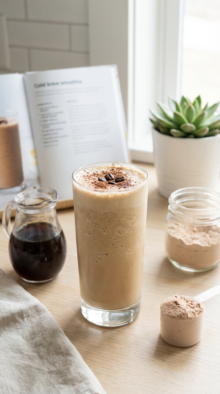 Cold Brew Coffee Protein Kick — Energy and Satiety in One Glass