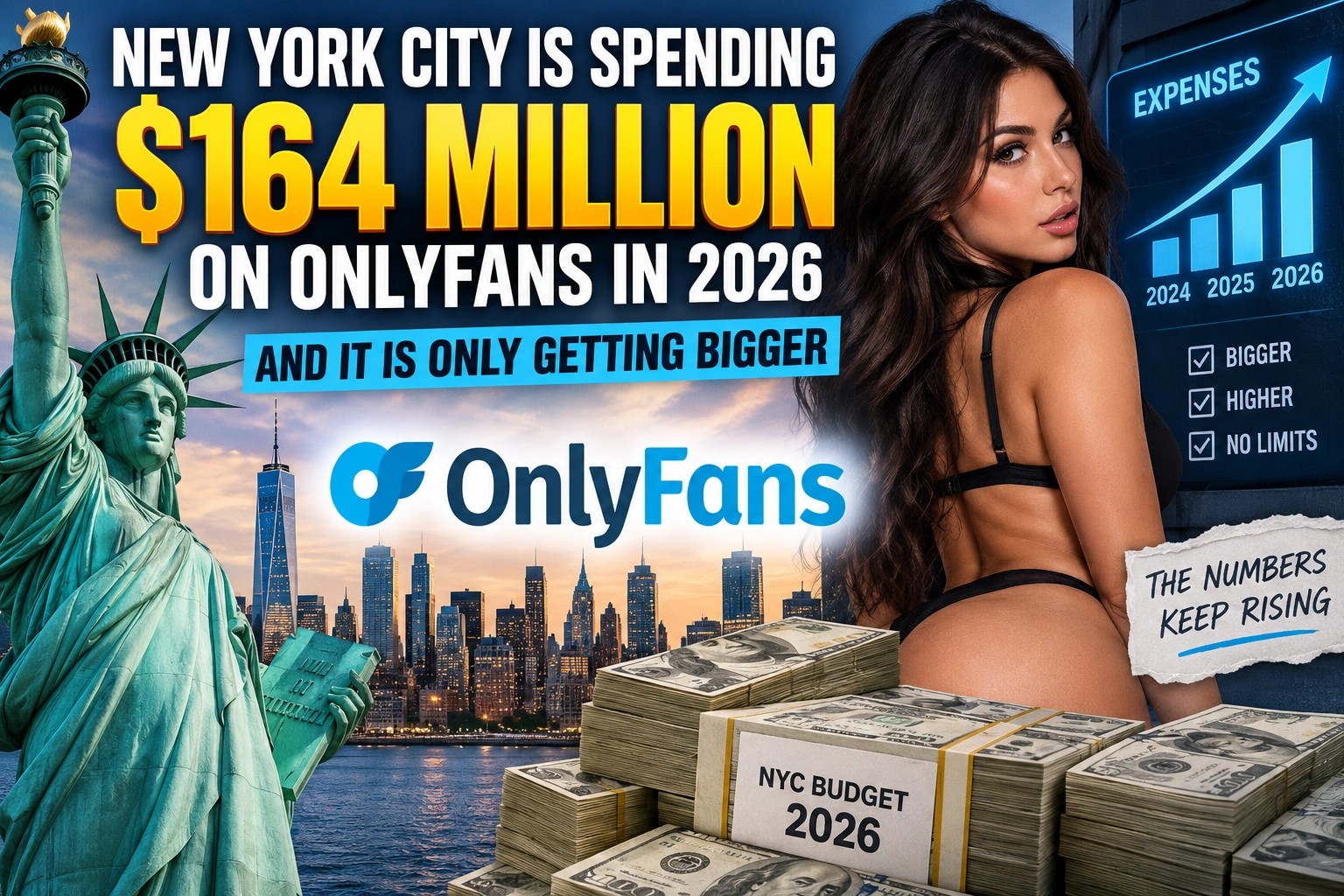 New York City Is Spending $164 Million on OnlyFans in 2026 And It Is Only Getting Bigger