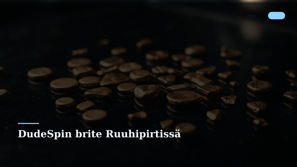 DudeSpin brite Ruuhipirtissä