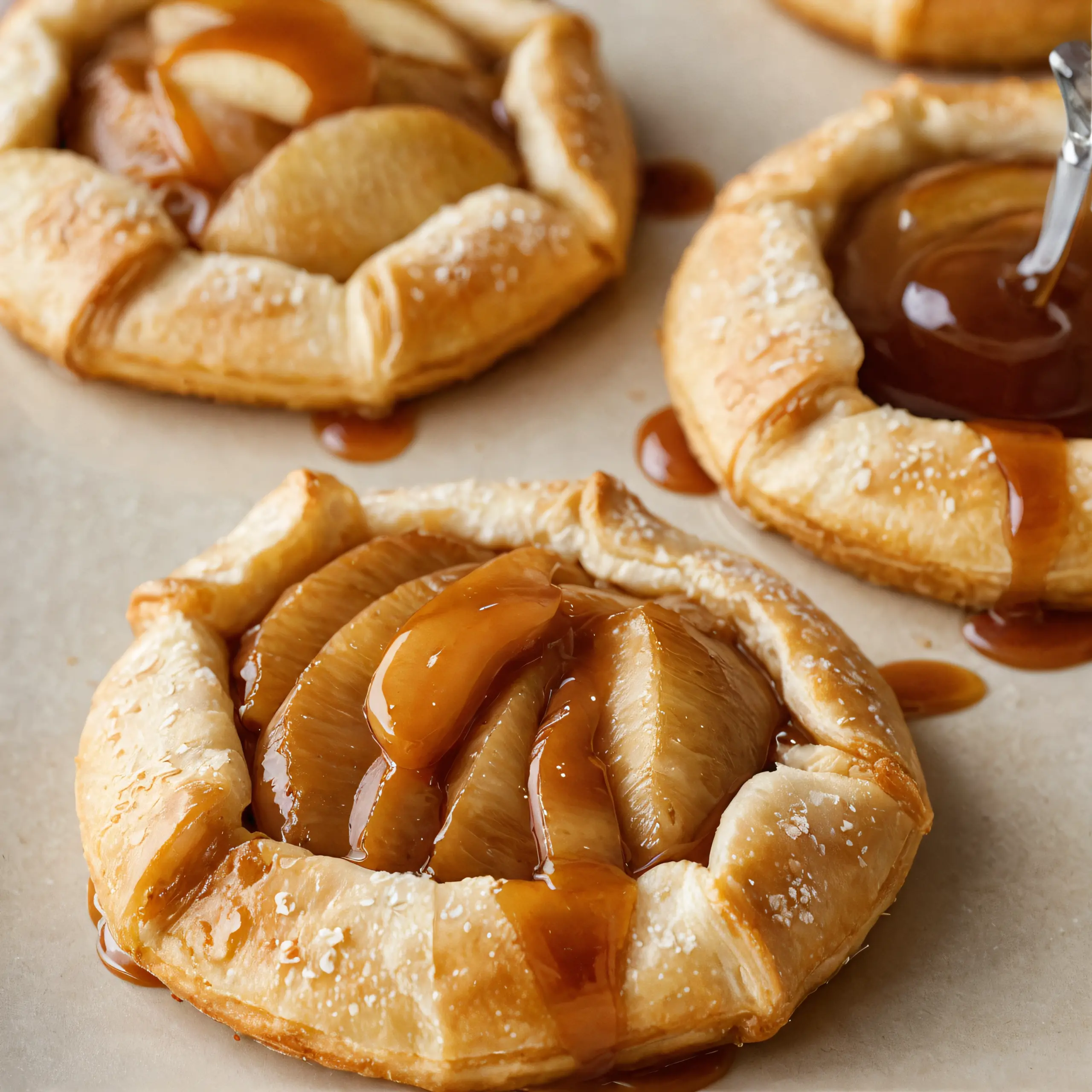 Caramel Apple Mini Galette Recipe