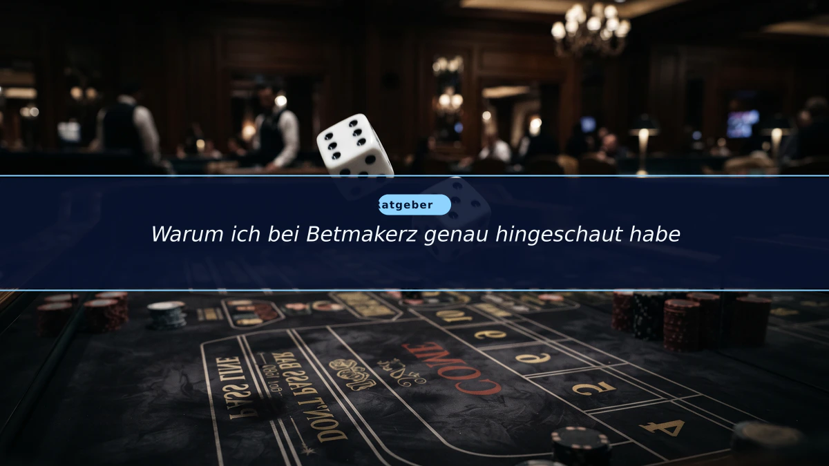 Warum ich bei Betmakerz genau hingeschaut habe