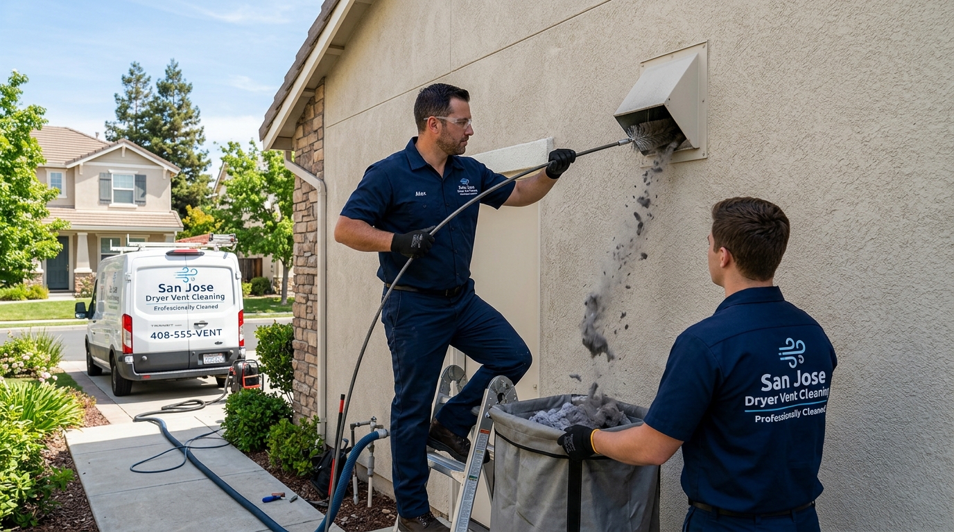 Commercial dryer vent cleaning San Jose CA
