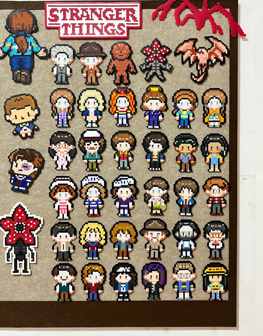 Stranger Things Pixel Art