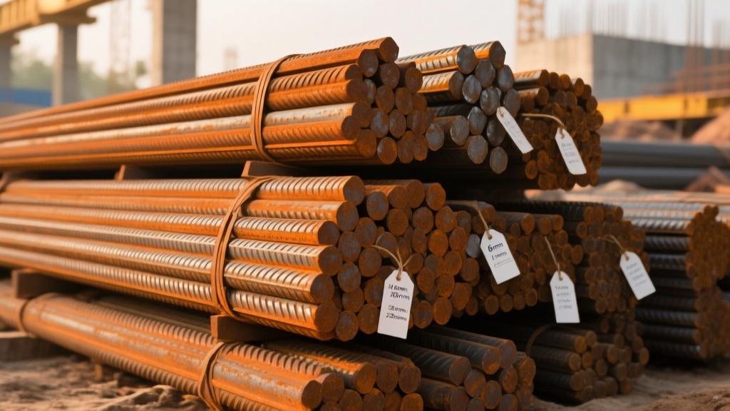 TMT Weight Chart 2026 - 6mm, 8mm, 10mm, 12mm, 16mm, 20mm, 25mm Per Piece & Per Meter