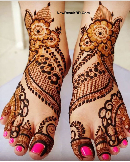 Leg's Mehedi Design
