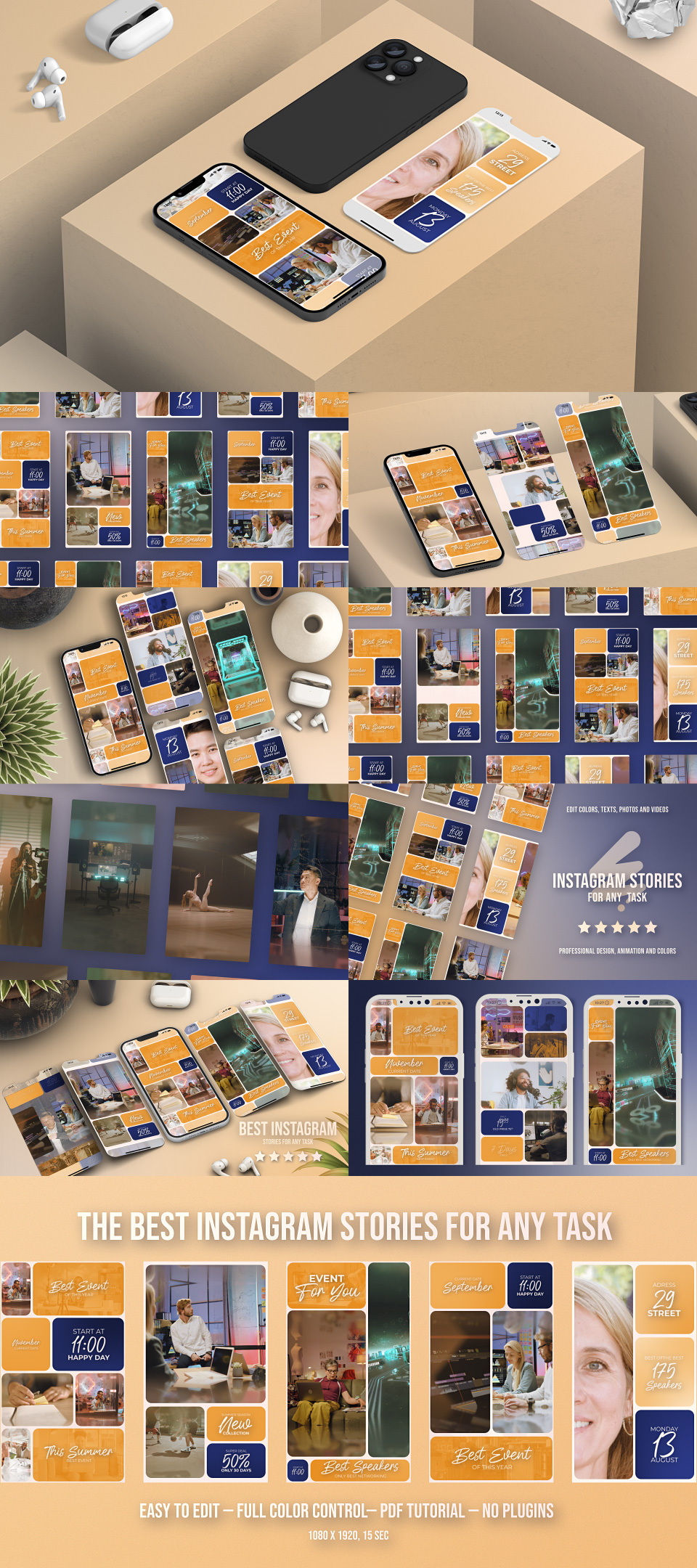 E-Learning Event Multi Screen Instagram Reel Split