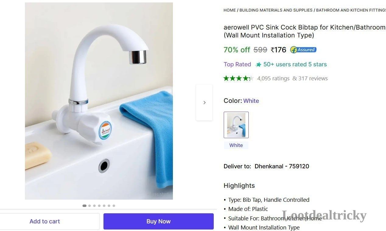 aerowell Pvc Sink Offer Image