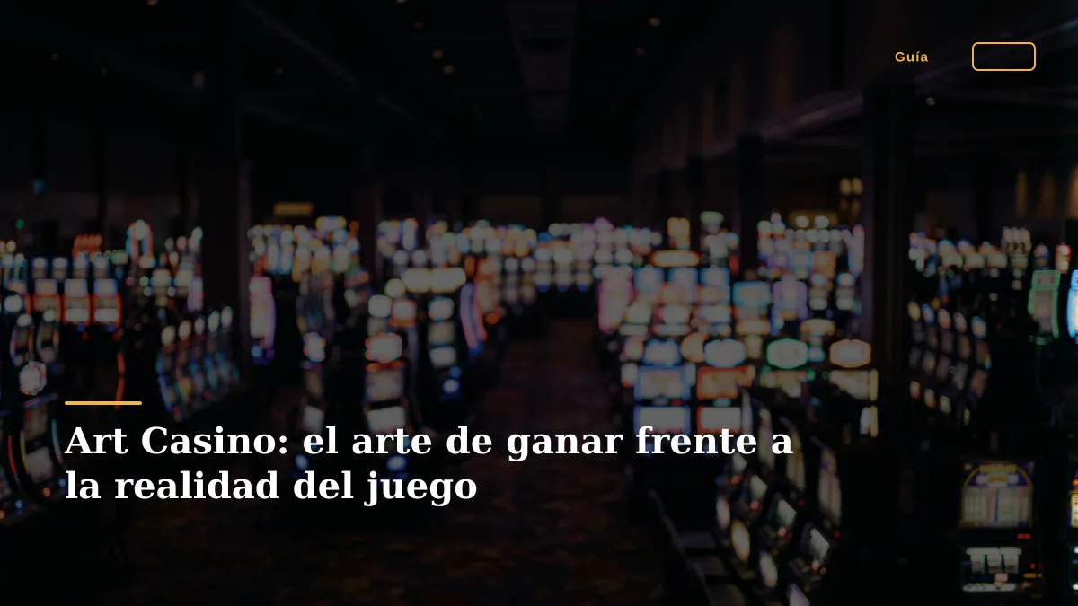 Art Casino: el arte de ganar frente a la realidad del juego