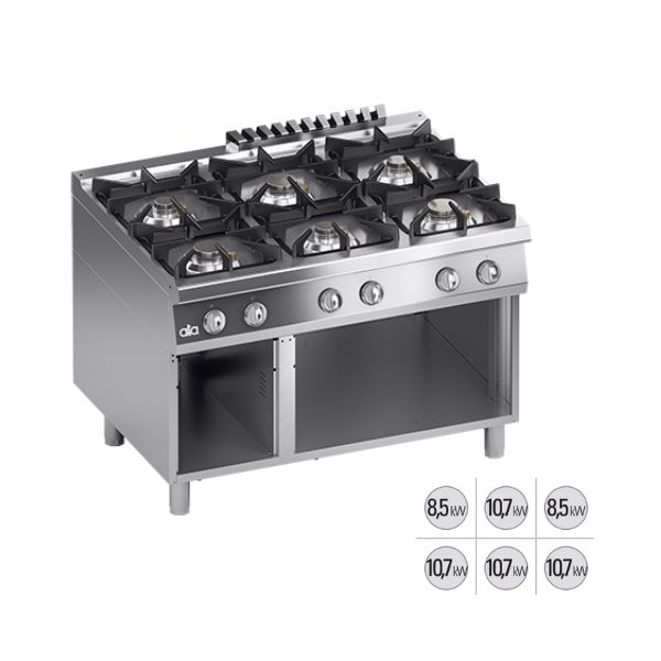 FOGÃO A GÁS K4GCUP15VVP - Gama 900 - A Gás
