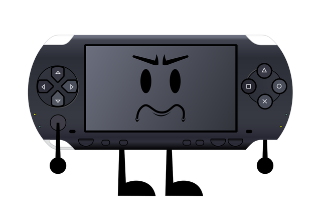 Play-Station-Portable-Full-Body-BFDI-Style-Angry-3