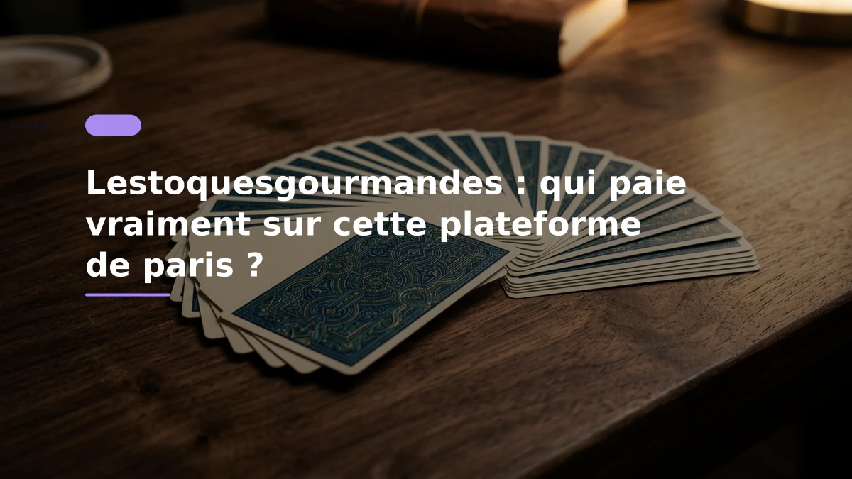 Lestoquesgourmandes : qui paie vraiment sur cette plateforme de paris ?
