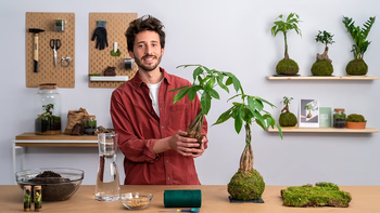 Domestika - Kokedama꞉ crea una fioriera naturale con il muschio - Ita