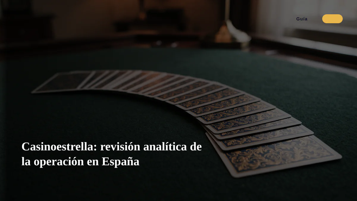 Casinoestrella: revisión analítica de la operación en España