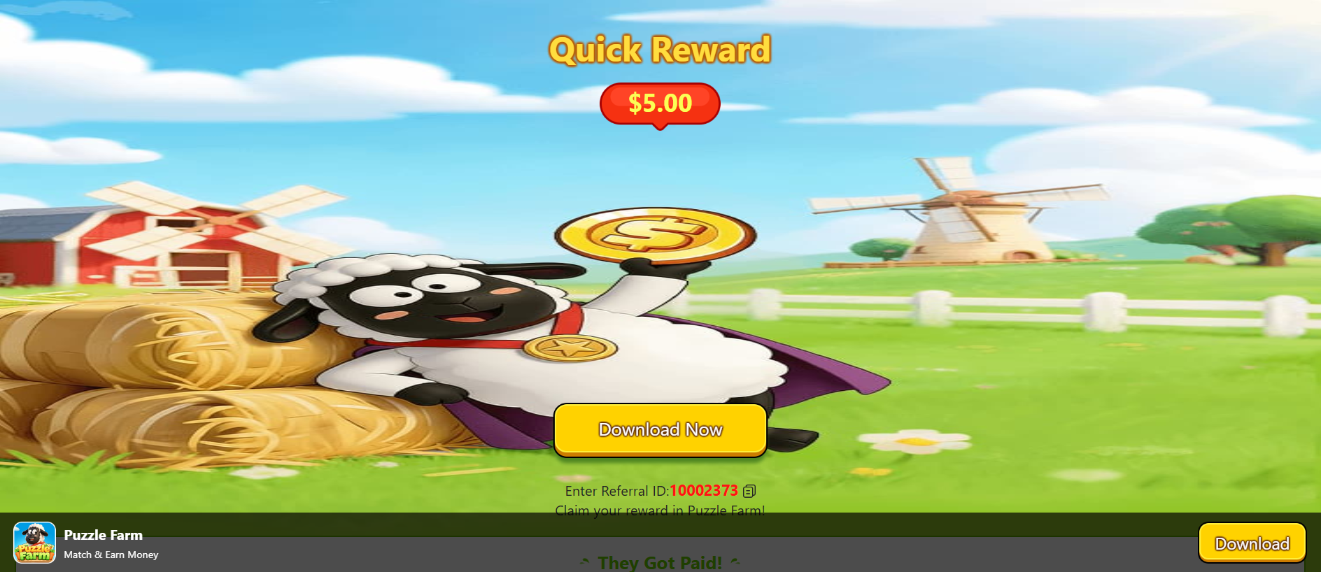Stored capture of puzzlefarm.shareearn3.com