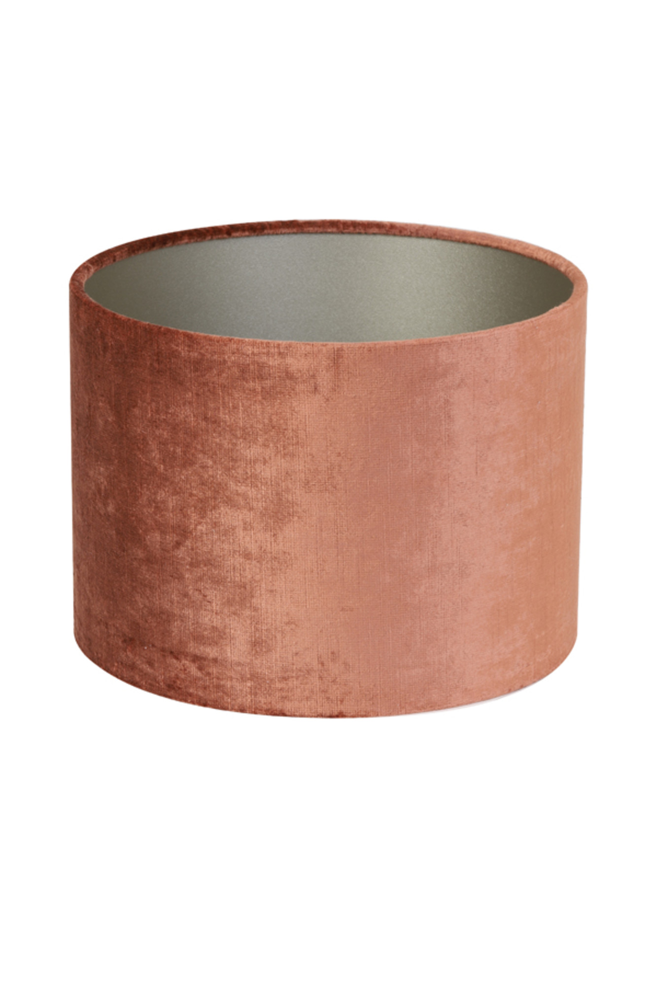 Abat-jour cylindrique Gemstone 40 × 40 × 30 cm – Terracotta