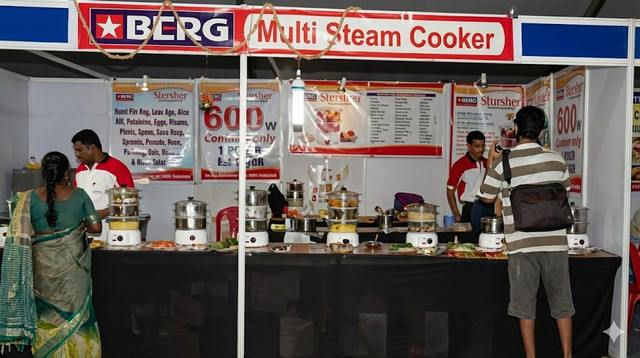 BERG pavilion at ICE Mega Expo