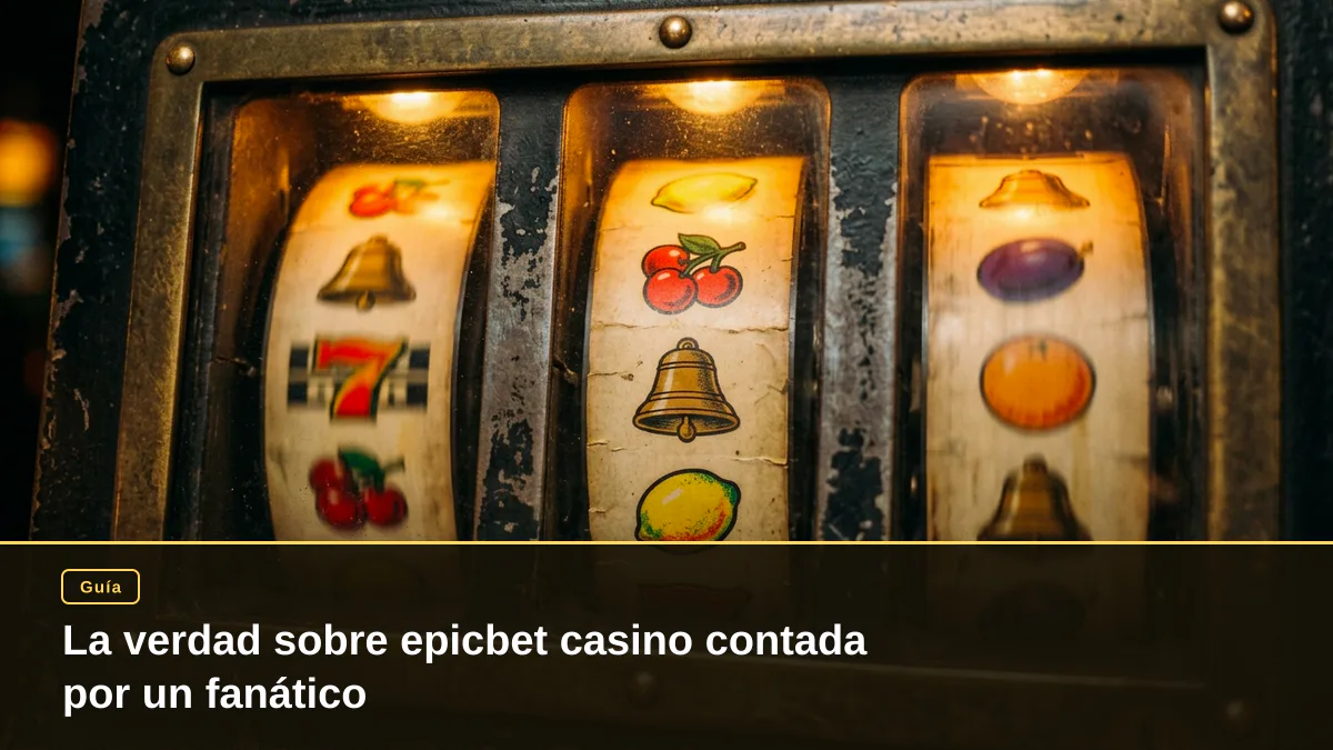 La verdad sobre epicbet casino contada por un fanático