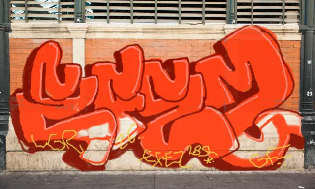 Graffiti artwork by Rickertos
