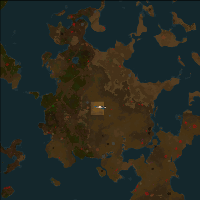 Factorio map