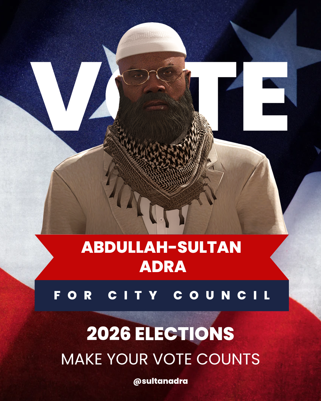 www.VOTESULTANADRA.com - ABDULLAH-SULTAN ADRA FOR CITY COUNCIL ...