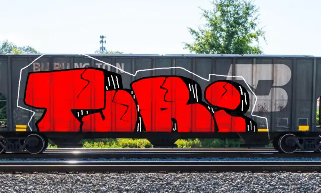 Graffiti artwork by JJ06