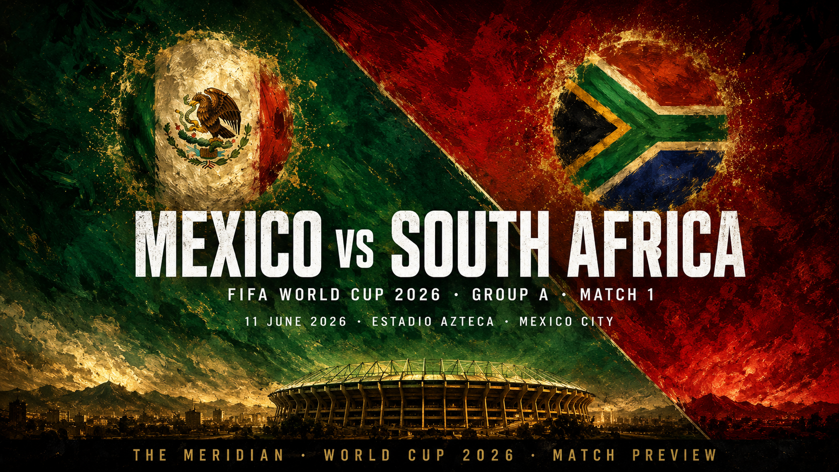 Mexico vs South Africa World Cup 2026 Opening Match The Meridian